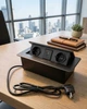 Вбудована висувна розетка в стільницю + USB + TYPE-C (металевий корпус із захисним покриттям) - зображення 1