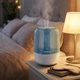 Ультразвуковой увлажнитель воздуха Evoair LUNO Smart Wi-Fi White/Blue (2.5 л, 150 мл/ч, Гигростат, Ночной режим) - изображение 2