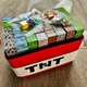 Магнітний конструктор Minecraft Magnetic Cube 240 TNT в металевому боксі майнкрафт - зображення 8