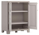 Шкаф багатофункціональний пластиковий Keter Kis Gulliver Cabinet Low 240862 бежевий - зображення 2