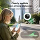 Розумний брелок UGREEN FT309 FineTrack 2 дизайн футбольного м'яча для Apple Find My (iOS) Bluetooth-трекер-карта Black (95020) - зображення 10