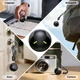 Розумний брелок UGREEN FT309 FineTrack 2 дизайн футбольного м'яча для Apple Find My (iOS) Bluetooth-трекер-карта Black (95020) - зображення 12