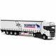 Грузовик Scania с прицепом Schmitz Cargobull 31 см металлическая инерционная фура световые и звуковые эффекты - изображение 1