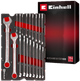 Набір комбінованих ключів Einhell E-Case 6–27 мм 19 шт 49370521 (4009313705219) - зображення 1