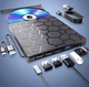 Зовнішній DVD CD RW 8 в 1 привод для читання й запису компакт дисків USB 3.0 Type-C для ноутбуків ПК та Mac - зображення 1