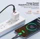 Кабель швидкої зарядки 100W 5A Type C до Type C для Xiaomi Samsung Macbook iPad Планшет Ноутбук 2 метри - изображение 2