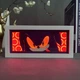 Многослойный Ночник лампа аниме светильник Ёж Соник Sonic the Hedgehog RGB - изображение 3