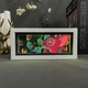 Многослойный Ночник лампа аниме поцелуй Стич светильник Лило и Стич Ангел RGB - изображение 6