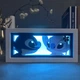 Многослойный Ночник лампа аниме Стич светильник Лило и Стич Ангел RGB - изображение 7