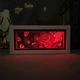 Многослойный Ночник лампа аниме поцелуй Стич светильник Лило и Стич Ангел RGB - изображение 9