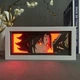 Многослойный Ночник лампа аниме Xiao Сяо Геншин Импакт светильник Genshin Impact RGB - изображение 3