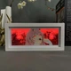Многослойный Ночник лампа аниме светильник Zero Two Зеро Ту Darling in the Franxx Ноль Два Милый во Франксе RGB - изображение 2
