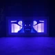 Многослойный Ночник лампа аниме Solo Leveling светильник Statue of God Anime Статуя Бога RGB - изображение 15