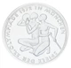 Монета Германия 10 марок 1972 Серебро Proof XX летние Олимпийские игры в г. Мюнхен - Спортсмены (Ag 625, 15,5 грамм) - изображение 1