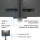 28.2" 3:2 IPS РК монітор, 3840х2560, 60 Гц, 5 мс ( GtG), 95% P3, KVM свіч, 1xHDMI 2.0/1xDP 1.4/1xUSB RD280UA METALLIC GREY BENQ (9H.LM2LJ.TBE) - изображение 9