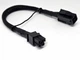 Кабель удлинитель 18 AWG 20 см CPU 4 pin -> 4 pin CPU ATX PSU 12V в оплетке с питания материнской платы - изображение 8