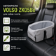 Автокрісло Volso ZK05Bе для собак і котів, 3 в 1: автокрісло, переноска та сумка через плече, 46 × 28 × 24 см - зображення 1