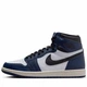 Кроссовки женские Air Jordan 1 Retro High Og Blue/White FD1437 401 синий 36.5 - изображение 2