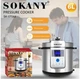 Мультиварка-скороварка Sokany SK-07044 с функцией быстрого приготовления, 6 л, 1000 Вт (064477) - изображение 3