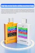 USB-C тестер напруги струму ємності Brihere B10 Вольтметр Амперметр 12А / 50V / 600W / 9999999mAh / PD3.2 / QC 3.0 - зображення 4