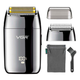 Электробритва VGR V-399 SILVER шейвер, влагостойкая, дополнительная насадка, LED дисплей - изображение 1