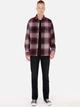Рубашка хлопковая теплая оверсайз мужская Colin's CL1070827BRD L Bordeaux (8684112375847) - изображение 3