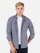 Рубашка хлопковая мужская Colin's CL1070951NAV S Navy (8684112323176) - изображение 1