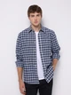 Рубашка хлопковая мужская Colin's CL1076492NAV S Navy (8684112831268) - изображение 1
