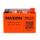 Гелиевый мото аккумулятор MAXION YTX4L-BS 12V 4Ah для скутера мопеда GEL - изображение 2