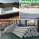 Геотекстиль нетканий PP Fortex Geo 150 г/м2, S13NW, 6 х 100 м, 600 м2 - зображення 9
