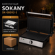Домашній електричний настільний гриль Sokany SK-08092-3 - зображення 2