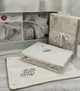 Постільна білизна євро розмір Cotton Box Elite Satin Beatrix Bej - зображення 4