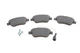 Колодки гальмові Delphi LP1722 Fiat Punto, Doblo, Grande Punto, Panda, 500; Citroen Nemo; Peugeot Bipper 425406, 425407, 425496 - зображення 1