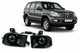 Противотуманная линзованая фара TOYOTA PRADO 120 LED Управление с телефона 80wat (к-т 2шт) - изображение 1