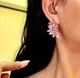 Сережки до вечірнього убранства jeweston Розового кольору - зображення 3