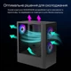 Корпус для ПК GAMDIAS TALOS E3 MESH / Mid Tower / ARGB, Закаленное стекло / Без БП / Черный (101647100) - изображение 3