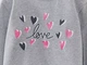 Світшот двунитка для дівчинки Lupilu LYCRA® 386730 110-116 см (4-6 years) сірий - зображення 3