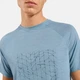 Футболка Odlo Merino Tencel Hyper Map Blue Melange L (1012-554812-20397-L) - изображение 6
