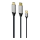 Перехідник Cablexpert HDMI to DisplayPort 4K 60Hz 2m - зображення 1