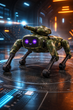 Интерактивный робот-пес, стреляющий шариками орбиз UFT Smart Dog MECH GUARDIAN - изображение 1