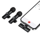 Бездротова мікрофонна система BOROFONE BFK16A Winner dual-mic (Lightning) Black - изображение 3