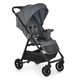 Прогулянкова коляска-книжка Bambi M 6317 LITE Dark Gray, ремені безпеки, регулювання спинки, заднє гальмо - зображення 1