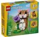Конструктор LEGO Creator Милый хомяк с цветком 166 деталей (31376) - изображение 1