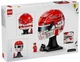 Конструктор LEGO Editions Formula 1 Шлем Шарля Леклера из команды Scuderia Ferrari HP (43014) - изображение 2