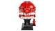 Конструктор LEGO Editions Formula 1 Шлем Шарля Леклера из команды Scuderia Ferrari HP (43014) - изображение 6