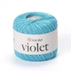 Пряжа мерсеризована YarnArt Violet 50г бавовна бірюза №0008 (23500008) - изображение 1
