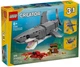 Конструктор LEGO Creator Люта акула зі скринею скарбів 379 деталей (31381) - зображення 1