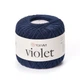 Пряжа мерсеризована YarnArt Violet 50г бавовна темно-синій №0066 (23500066) - изображение 1