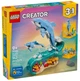 Конструктор LEGO Creator Морские животные: красивые дельфины 542 детали (31385) - изображение 1