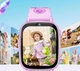 Детские смарт часы Lemfo M03 с GPS трекером, 4G SIM картой, видеозвонком, прослушиванием, 16GB памяти, 26 играми, камерой и фонариком Розовый - изображение 13